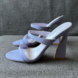 Cape Robbin Suede Sandal Heels